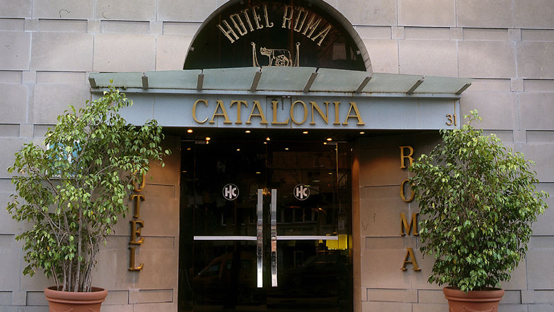 Catalonia Roma Hotel Barcelona Ngoại thất bức ảnh